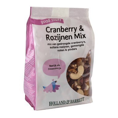 Holland & Barrett Cranberry & Rozijnen Noten Mix (250gr)