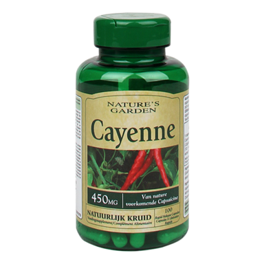Nature's Garden Cayenne 100 Capsules 450mg
