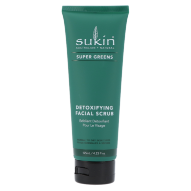 Sukin Super Greens Detoxifying Facial Scrub - 125ml