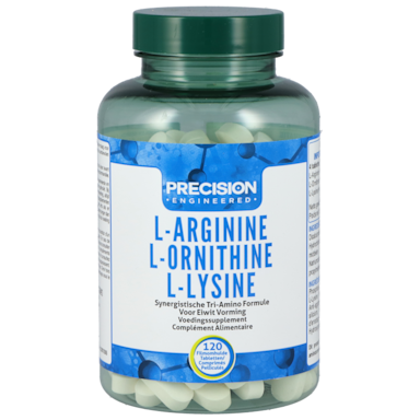 Precision Engineered L-arginine L-ornithine L-lysine 120 Comprimés