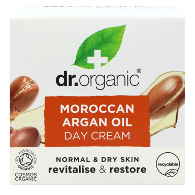 Dr. Organic Moroccan Argan Oil Dagcème - 50ml