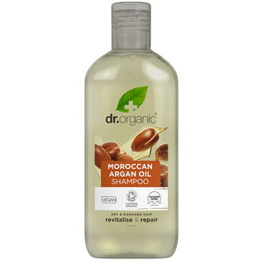 Shampoing Dr. Organic à l'Huile d'Argan marocaine 265 ml