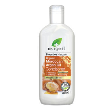 Après-shampooing Dr. Organic à l'Huile d'Argan marocaine 265 ml