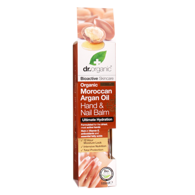 Dr. Organic Moroccan Argan Oil Hand & Nail Balm - 100ml