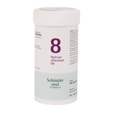 Schüssler Zout 8 Natrium Chloratum D6 (400 Tabletten)