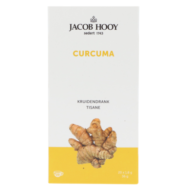 Jacob Hooy Curcuma Sachets d'infusion (20 sachets)