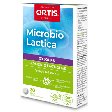 Ortis Micro Biolactica Melkzuurbacterien (30 Tabletten)