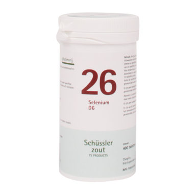 Schüssler Zout 26 Selenium D6 (400 Tabletten)