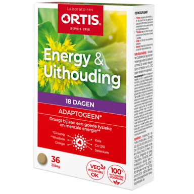 Ortis Énergie & Endurance (36 Comprimés)