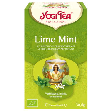 La Tisane Yogi Tea Citron lime et menthe Bio