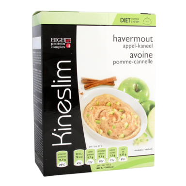 Kineslim Flocons d'avoine pomme cannelle