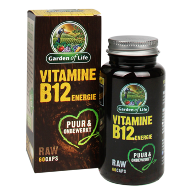 Garden Of Life Raw Vitamine B12 Energie (60 Capsules)