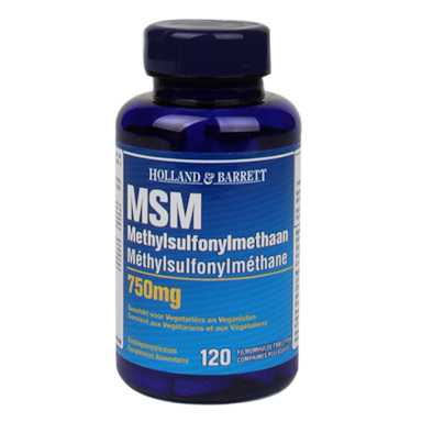 Holland & Barrett MSM 750 mg 120 comprimés