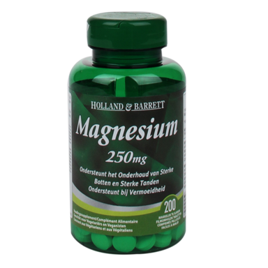 Holland & Barrett Magnésium 200 comprimés 250 mg