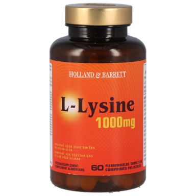 Holland & Barrett L-lysine 1000 mg 60 Cachets