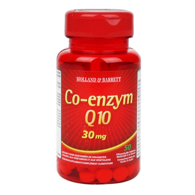 Holland & Barrett Co-Enzym Q10, 30mg (50 Tabletten)