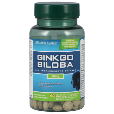 Holland & Barrett Ginkgo Biloba 60 comprimés 60 mg