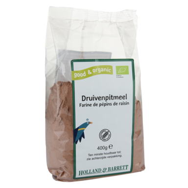 Holland & Barrett Farine de pépins de raisin bio (400 g)