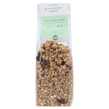 De Glutenvrije Bakker Granola Met Fruit Glutenvrij - 300g