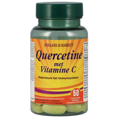 Holland & Barrett Quercetine met vitamine C (50 Tabletten)