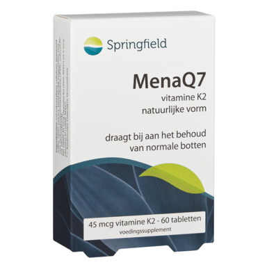 Springfield Menaq7 Vitamine K2, 45 mcg (60 Tabletten)