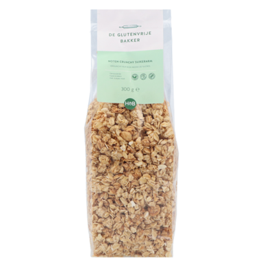 De Glutenvrije Bakker Noten Crunchy Glutenvrij - 300g