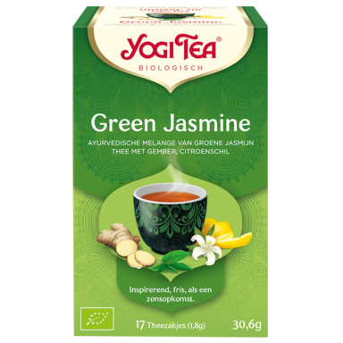 Yogi Tea Green Jasmine Bio (17 Theezakjes)