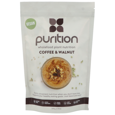 Purition Vegan Koffie en Walnoot 500g