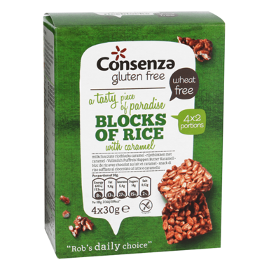 Consenza Rice Blocks Caramel