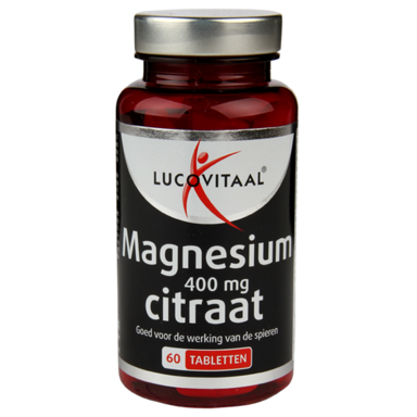 Lucovitaal Magnesium Citraat, 400mg (60 Tabletten)