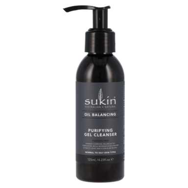 Sukin Oil Balancing Purifying Gel Cleanser Charcoal