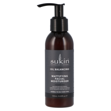 Sukin Oil Balancing Mattifying Facial Moisturiser - 125ml