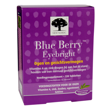 New Nordic Blue Berry Eyebright (120 Tabletten)