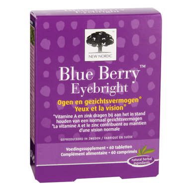 New Nordic Blue Berry Eyebright (60 Tabletten)