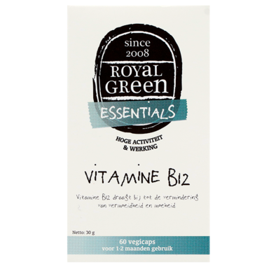 Royal Green Vitamine B12, 500mcg (60 Capsules)