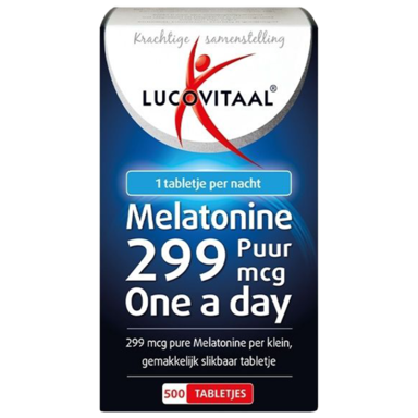 Lucovitaal Melatonine Puur, 0.299mg (500 Tabletten)