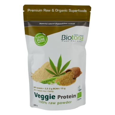 Biotona Raw Veggie Protein Poeder Bio (300gr)