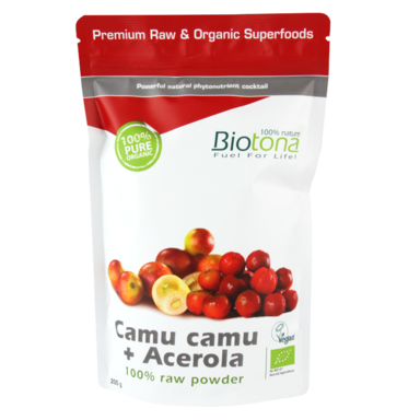 Biotona Camu Camu + Acerola Poeder Bio (200gr)
