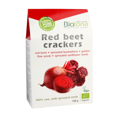 Biotona Red Beet Crackers Bio