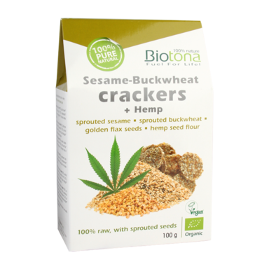 Biotona Sesame-Buckwheat Crackers Bio