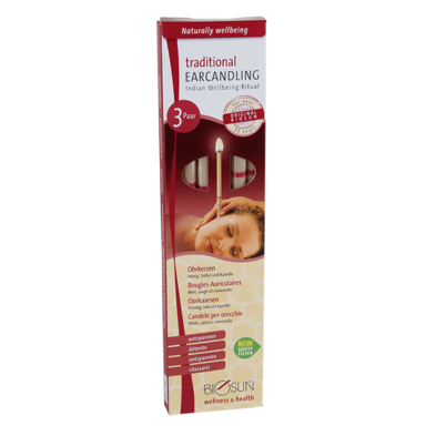 Biosun Traditional Ear Candling - 3 paar