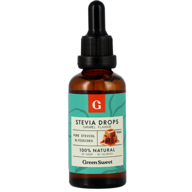 Green Sweet Stevia Caramel Vloeibaar - 50ml