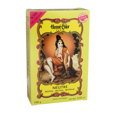 Henné Color Masque pour cheveux au henné neutre - 100ml
