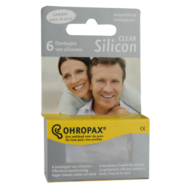 Ohropax Silicon Clear Bouchons d'oreilles
