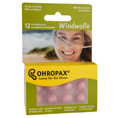 Ohropax Windwolle Bouchons d'oreilles laine