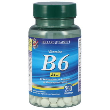 Holland & Barrett Vitamine B6, 21mg (250 Tabletten)