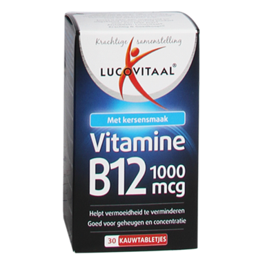 Lucovitaal vitamine B12 1000 mcg 30 comprimés à croquer