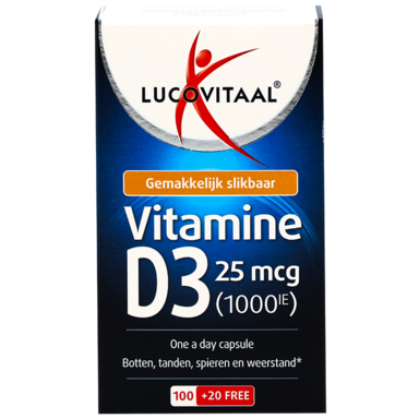 Lucovitaal Vitamine D3 25mcg
