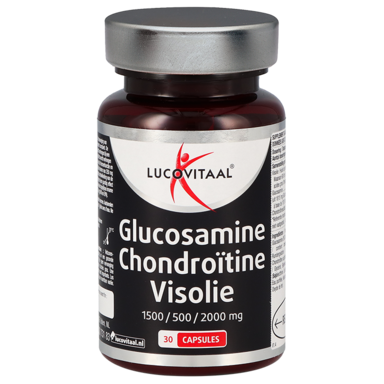 Lucovitaal Glucosamine Chondroitine Visolie - 30 capsules