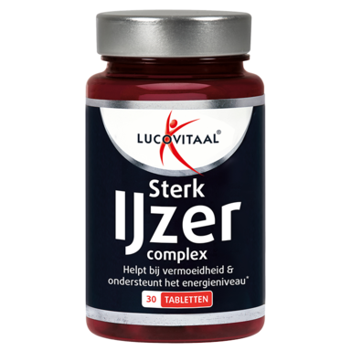 Lucovitaal Sterk IJzer Complex (30 Tabletten)